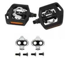 1190052 Pedal Clip Com Plataforma Shimano T421 Preto Com Tacos