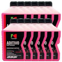 12 Aditivo Radiador Koube Concentrado Sintético Rosa 1 Litro