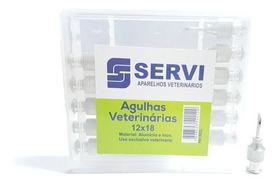 12 Agulhas Veterinárias 12x18 Da Servi - Seringas - ServiPlas