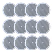 12 Alto-falante Arandela Caixa Som Teto Jbl Branca Redonda