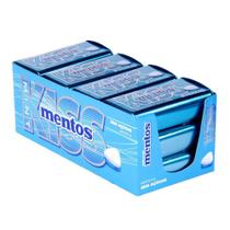 12 Bala Kiss Mentos Sabor Menta Sem Açúcar 50 Unidades 35G