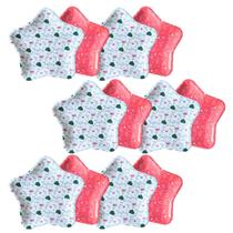 12 Bandejas Decorativa Natalina em Melamina Formato Estrela 12 Bandejas Decorativa Natalina em Melamina Formato Estrela