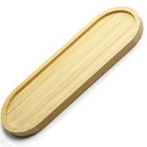12 Bandejas Em Bambu Oval Travessa Gamela 33x12cm Petisqueiras Bandejas Multiuso UZ Decorar Restaurante 12 Bandejas Em Bambu Oval Travessa Gamela 33x12cm Petisqueiras Bandejas Multiuso UZ Decorar Restaurante