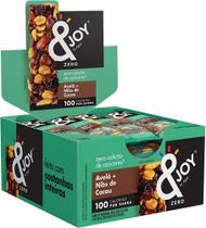 12 Barra De Nuts Enjoy Zero Açúcar Avela E Nibs De Cacau 25g