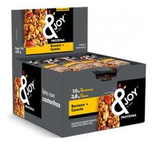 12 Barra De Nuts Proteína &joy Banana Canela 35g