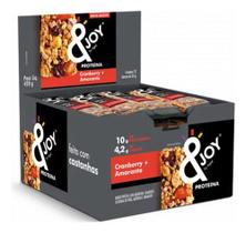 12 Barra De Nuts Proteína &joy Cranberry Amaranto 35g