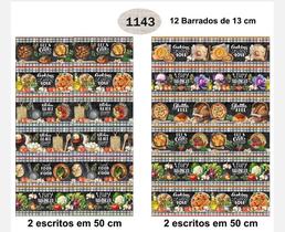 12 barrados de 13 cm igaratinga ref 1143 tricoline