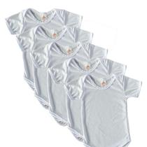 12 Body Bebe Branco Para Sublimação 100% Polyester 12 Body Bebe Branco Para Sublimação 100% Polyester