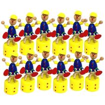 12 Brinquedos Pinóquio Pedagógico Educativo Madeira Fantoche - PERNAMOLE