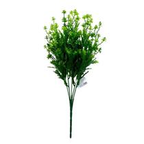 12 Buquê Folhas Verdes Broto Artificial Decoração Casamentos - Tecnoserv