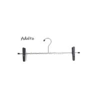 12 Cabides Adulto Metal Cromado Com Presilha - Calça. Saia. Shorts. Sunga. Vestido Ou Bermuda 12 Cabides Adulto Metal Cromado Com Presilha - Calça. Saia. Shorts. Sunga. Vestido Ou Bermuda