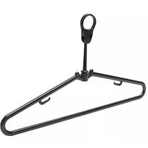 12 Cabides de Roupas Antifurto Fixos para Hotel Pretos com Alças Anti Roubo 12 Cabides de Roupas Antifurto Fixos para Hotel Pretos com Alças Anti Roubo