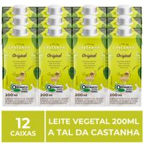 12 Caixas de 200ml de Leite Vegetal, A Tal da Castanha 12 Caixas de 200ml de Leite Vegetal, A Tal da Castanha