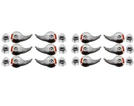 12 Calotinha Calota Rodoar Top Line Roda Caminhao Rodo Ar + Porca