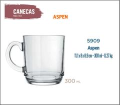 12 Caneca Aspen 300ml-Café C/Leite-Cappuccino-Chocolate-Chá