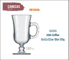 12 Caneca Chocolate - Capuccino - Nevada 130ml