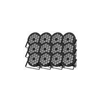 12 Canhao Refletor Par 18 Leds Rgbw 12w Quadriled Dmx 4in1