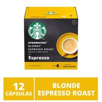 12 Cápsulas Dolce Gusto Starbucks Café Blonde Espresso Roast