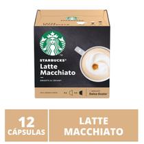 12 Cápsulas Dolce Gusto Starbucks Café Latte Macchiato
