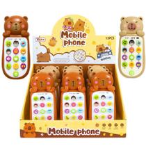 12 Celular Infantil Educativo Capivara Atacado Festa Lembrancinha p/ Sacolinha Surpresa