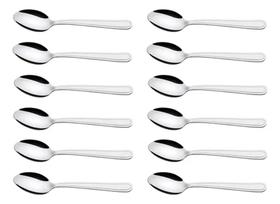 12 Colheres De Chá Inox Búzios Tramontina 23757400 Cabo Aço Inox