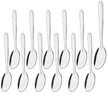 12 Colheres De Chá Inox Oriente 14Cm