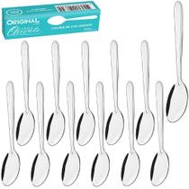 12 Colheres De Chá Sobremesa Inox Oriente 14Cm