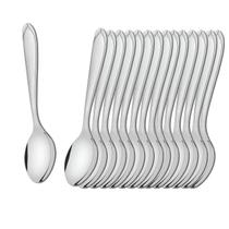 12 colheres de sobremesa laguna tramontina aço inox kit