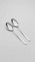 12 Colheres Sobremesa Inox Longa Prata 12 Colheres Sobremesa Inox Longa Prata
