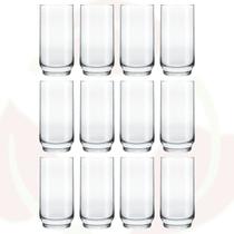 12 Copo de Vidro Lights 410ML Transparente Long Drink Suco 12 Copo de Vidro Lights 410ML Transparente Long Drink Suco