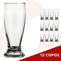 12 Copo de Vidro Tulipa Chopp 200ML Nadir Cerveja Drink