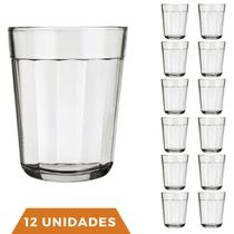 12 Copos Vidro Cachaça Americano Dose Shot 45ml Pinga Nadir