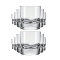 12 Copos Whisky Amassadinho Nadir 250ml Rocks 12 Copos Whisky Amassadinho Nadir 250ml Rocks