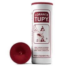 12 Corante para Tingir Tecidos Roupa Tupy 45g Diversas Cores