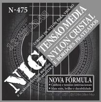 12 Cordas 4ª Ré Nylon Nig Cristal 475-4 0,29mm A 0,4mm Media 12 Cordas 4ª Ré Nylon Nig Cristal 475-4 0,29mm A 0,4mm Media