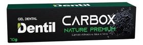 12 Creme Dental Carbox Xilitol Nature Premium Dentil Carvão