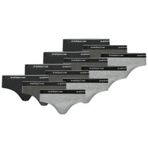 12 Cuecas Adulto Modelo Slip Com Elástico De 30 MM Básica Em Algodão Selene Masculina