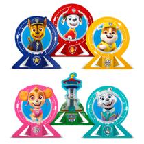 12 Decoração Display de mesa Patrulha Canina grande 12 Decoração Display de mesa Patrulha Canina grande