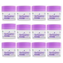 12 Desodorante Creme Herbissimo Lavanda Antitranspirante 55G