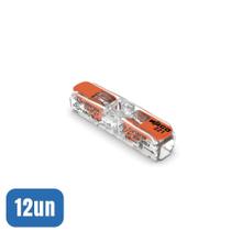 12 Emendas Inline Reta 2 Vias 0,25-4,0MM 221-2411 - Wago