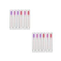 12 Escovas Tubete Extensão Cílios Micro Design sobrancelha