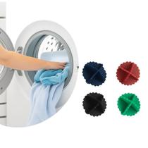 12 Esferas Bolinhas Bate Roupas Para Máquina De Lavar E Tanquinho Remove Pelos e Fiapos Evita Bolinhas