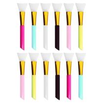 12 Espátula De Silicone Aplicação De Máscara Argila Skincare 12 Espátula De Silicone Aplicação De Máscara Argila Skincare
