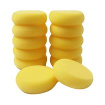 12 Esponjas Circulares Sintéticas Para Cerâmica, Pintura, Artesanato E Aquarela