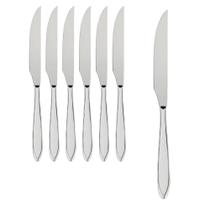 12 Faca Churrasco Monaco AD Importado Aço Inox Resistente 12 Faca Churrasco Monaco AD Importado Aço Inox Resistente