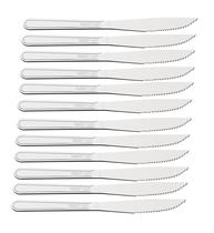 12 Faca Para Churrasco Buzios Tramontina