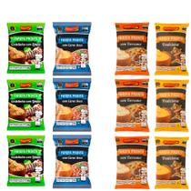 12 Farofa de Mandioca Temperada Sabores Diversos Completo Original Tempermil 250g
