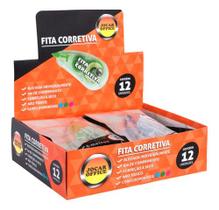 12 Fita Corretivas 6 Metros P/ Escritório Escola Branquinho - 91211