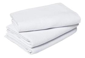 12 Flanela Pano Branco Grande Limpeza De Móveis (1Pct) 12 Flanela Pano Branco Grande Limpeza De Móveis (1Pct)