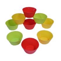 12 Formas para Muffin de Silicone 7cm Kenya